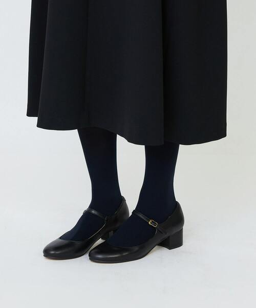 LOISIR（ロワズィール）の「【2月ベストセラーブランド内1位】エコダブルクロスキーネックワンピース（ワンピース・レディース・ブラック・38/40）」の15枚目の写真