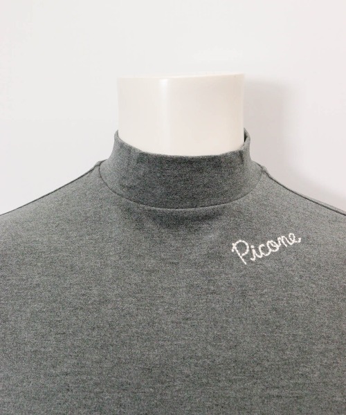 Picone CLUB(ピッコーネクラブ)の「【メンズ】ポイント刺繍起毛ハイネックプルオーバー(その他トップス・メンズ・ブラック/グレー・L/LL)」の7枚目の写真