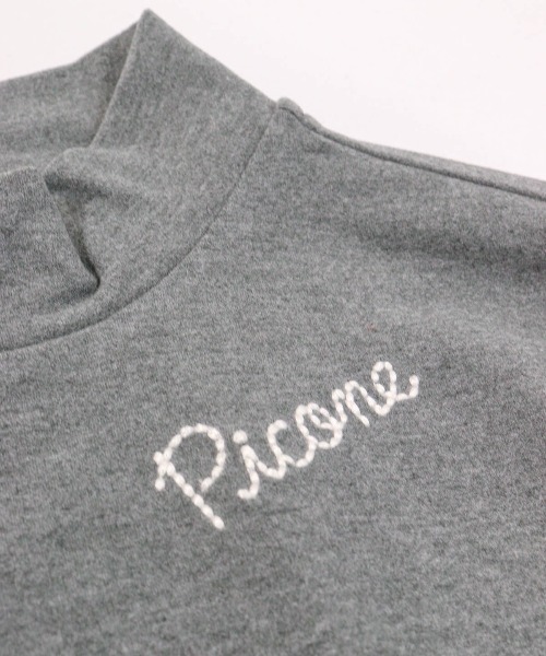 Picone CLUB(ピッコーネクラブ)の「【メンズ】ポイント刺繍起毛ハイネックプルオーバー(その他トップス・メンズ・ブラック/グレー・L/LL)」の5枚目の写真