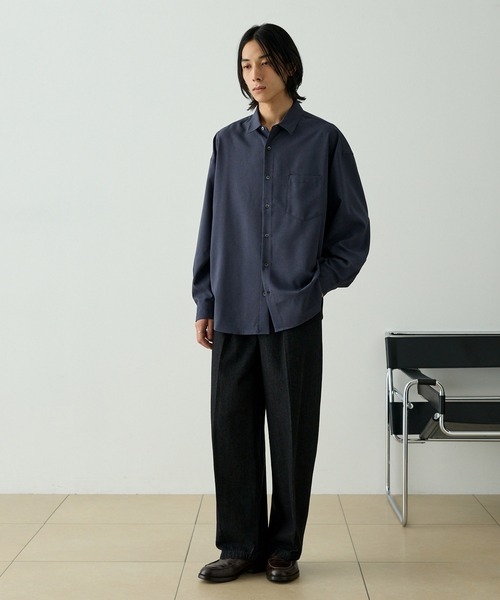 セール】〈速乾・UVカット・イージーケア〉ウールライクファブリック