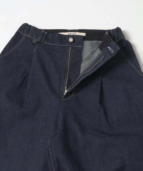 THE GOODLAND MARKET(ザグッドランドマーケット)の「cwtch ORGANIC DENIM WIDEPANTS(デニムパンツ・レディース・インディゴブルー・SMALL/MEDIUM)」の21枚目の写真