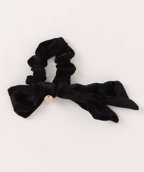 apres jour（アプレジュール）の「【apres jour×ARIAZ】チャーム付きベロアシュシュ（シュシュ・レディース・ブラック/ダークブラウン/ベージュ・FREE）」の10枚目の写真