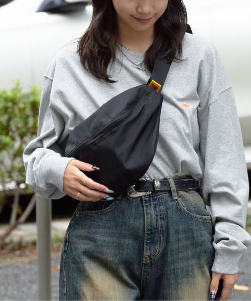 KELTY（ケルティ）の「KELTY/ケルティ 80's SLIM FANNY スリムファニーショルダーバッグ（ボディバッグ/ウエストポーチ・メンズ・モカ/グレー/ブラック・FREE）」の9枚目の写真