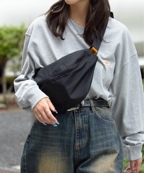 KELTY（ケルティ）の「KELTY/ケルティ 80's SLIM FANNY スリムファニーショルダーバッグ（ボディバッグ/ウエストポーチ・メンズ・モカ/グレー/ブラック・FREE）」の12枚目の写真