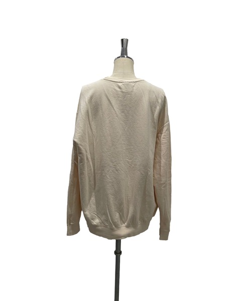 INTERPLAY（インタープレイ）の「【INTERPLAY】Script EMB. LOGO Garment Dyed 6.4 oz Sweat（スウェット・レディース・アイボリー/ブラック/ブルー・LARGE）」の6枚目の写真