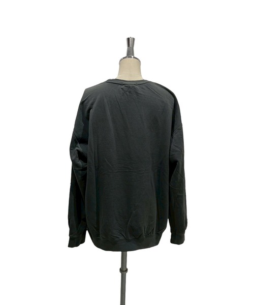 INTERPLAY（インタープレイ）の「【INTERPLAY】Script EMB. LOGO Garment Dyed 6.4 oz Sweat（スウェット・レディース・アイボリー/ブラック/ブルー・LARGE）」の8枚目の写真