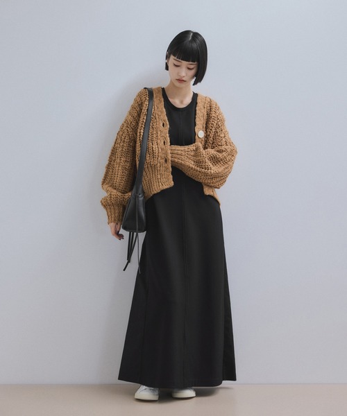 WEB限定】ロングセミフレアワンピース（ワンピース）｜ADAM ET ROPE