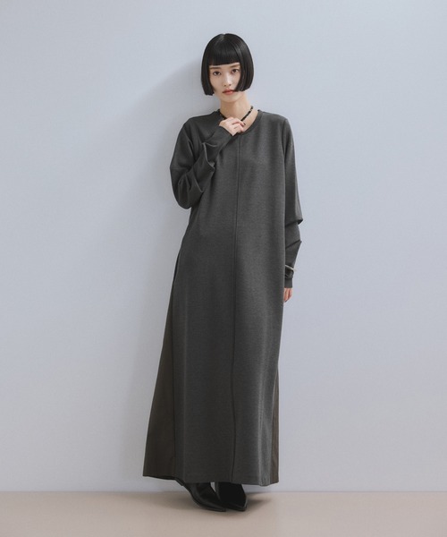 WEB限定】ロングセミフレアワンピース（ワンピース）｜ADAM ET ROPE