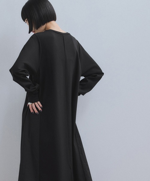 WEB限定】ロングセミフレアワンピース（ワンピース）｜ADAM ET ROPE