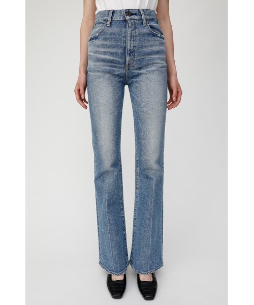 MOUSSY ブラック ブーツカットデニム MOUSSY ブラックブーツカット