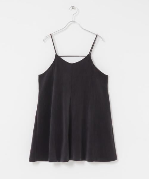 KBF（ケイビーエフ）の「モールリブミニキャミワンピース（ワンピース・レディース・チャコールグレー/ブラウン/ブラック・ONE）」の19枚目の写真