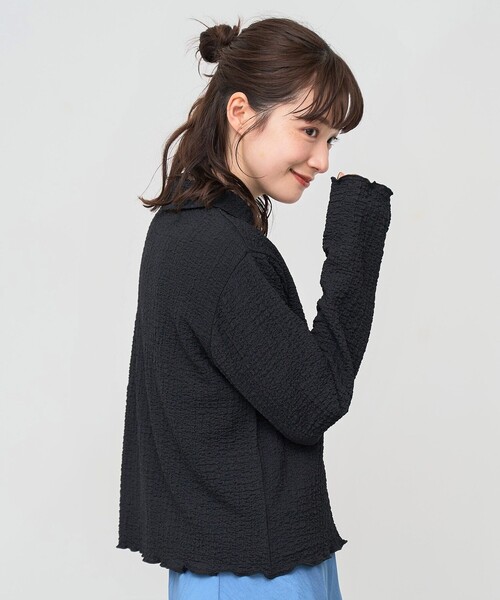 セール】ポコポコショートシャツカーディガン（カーディガン/ボレロ