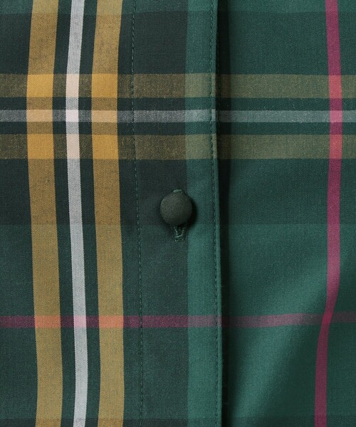 Afternoon Tea（アフタヌーンティー）の「タータンチェック柄パフ袖ブラウス/Afternoon Tea Original Tartans（シャツ/ブラウス・レディース・ブルー/レッド/グリーン・MEDIUM）」の5枚目の写真