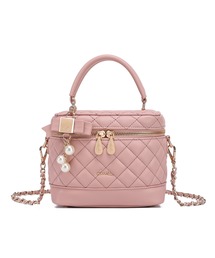 dazzlin | 【dazzlin / ダズリン】 リボンチャーム付き キルティングバニティ(ショルダーバッグ)