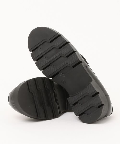 CORSO ROMA，9（コルソローマ）の「【CORSO ROMA,9】牛革　ビット ローファー（ローファー・レディース・ブラック・36/37/38/39）」の3枚目の写真