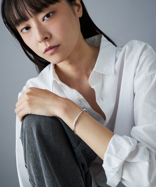 Jouete（ジュエッテ）の「[WEB LIMITED] バングル ラウンド（バングル/リストバンド・レディース・シルバー・FREE）」の5枚目の写真