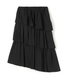 DES PRES | ドットストライプジャガード  ティアードスカート(スカート)