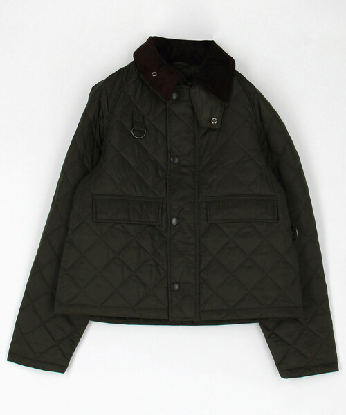 FREAK'S STORE(フリークスストア)の「Barbour/バブアー barbour spey quilted jacket / MQU1802 / スペイ キルテッド ジャケット(ブルゾン・レディース・ブラック/オリーブ・34/36)」の1枚目の写真