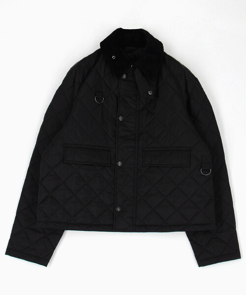 FREAK'S STORE(フリークスストア)の「Barbour/バブアー barbour spey quilted jacket / MQU1802 / スペイ キルテッド ジャケット(ブルゾン・レディース・ブラック/オリーブ・34/36)」の2枚目の写真
