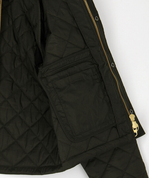FREAK'S STORE(フリークスストア)の「Barbour/バブアー barbour spey quilted jacket / MQU1802 / スペイ キルテッド ジャケット(ブルゾン・レディース・ブラック/オリーブ・34/36)」の15枚目の写真