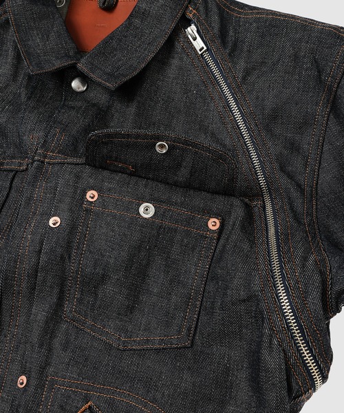 SUGARHILL（シュガーヒル）の「RIGID ZIP DENIM JACKET（デニムジャケット・メンズ・ブルー系その他・2/3）」の6枚目の写真