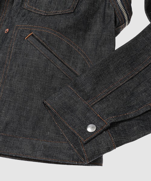 SUGARHILL（シュガーヒル）の「RIGID ZIP DENIM JACKET（デニムジャケット・メンズ・ブルー系その他・2/3）」の7枚目の写真