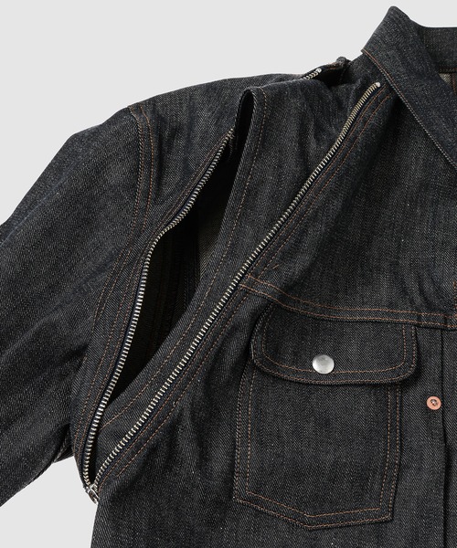 SUGARHILL（シュガーヒル）の「RIGID ZIP DENIM JACKET（デニムジャケット・メンズ・ブルー系その他・2/3）」の8枚目の写真