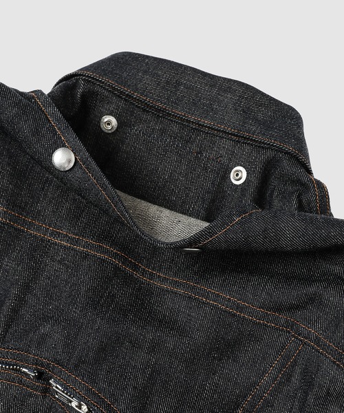 SUGARHILL（シュガーヒル）の「RIGID ZIP DENIM JACKET（デニムジャケット・メンズ・ブルー系その他・2/3）」の10枚目の写真