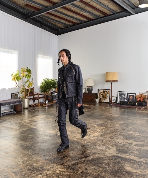 SUGARHILL（シュガーヒル）の「RIGID ZIP DENIM JACKET（デニムジャケット・メンズ・ブルー系その他・2/3）」の11枚目の写真