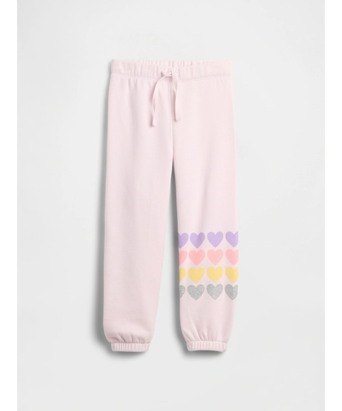GAP（ギャップ）の「babyGap リラックスフィット プルオン GAPロゴ ジョガーパンツ（スウェットパンツ・キッズ・ブルー/ピンク・100cm/90cm/80ｃｍ/110cm/105cm/70cm/95cm）」の2枚目の写真