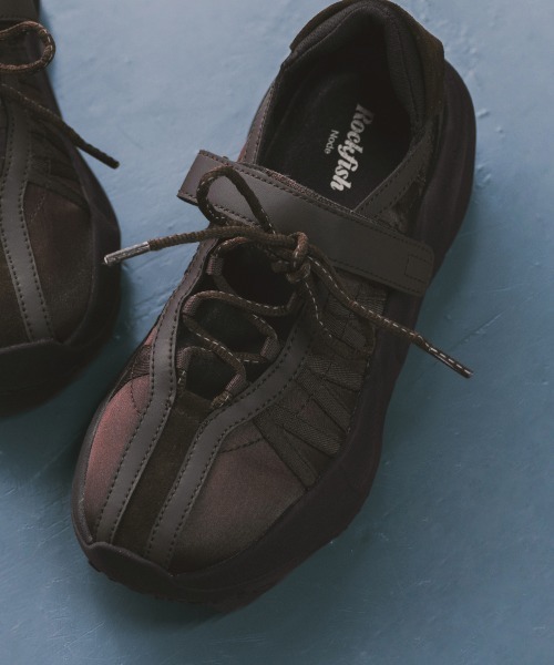 ROCKFISH WEATHERWEAR（ロックフィッシュウェザーウェア）の「PUFFIN VELCRO SNEAKERS（スニーカー・レディース・グレー/ブラック/チョコ・23.0cm/23.5cm/24.0cm/24.5cm/25.0cm）」の17枚目の写真