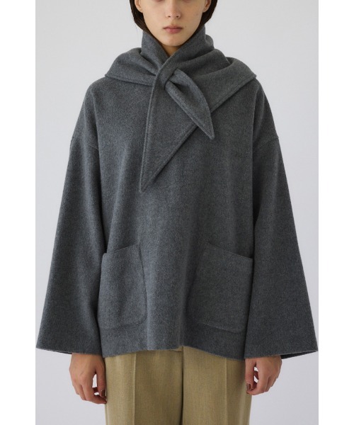 トップス RIM.ARK 25AW Lambs wool blend scarf tops Lambs wool blend scarf tops ラムズ ウール ブレンド スカーフ