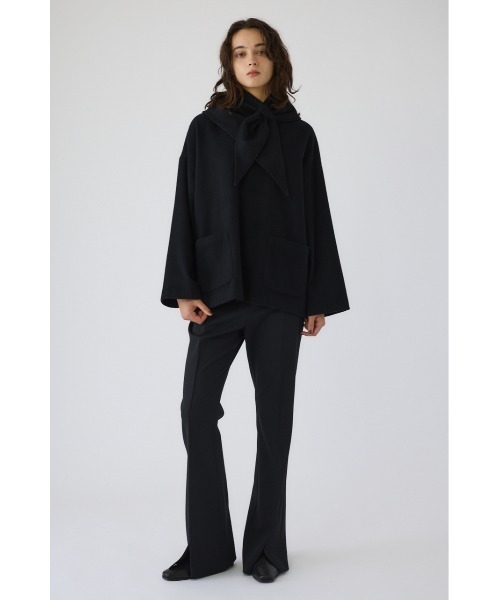 Lambs wool blend scarf tops ラムズ ウール ブレンド スカーフ