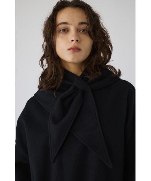 Lambs wool blend scarf tops ラムズ ウール ブレンド スカーフ