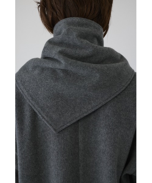 Lambs wool blend scarf tops ラムズ ウール ブレンド スカーフ