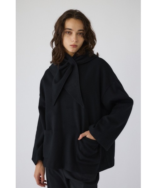 トップス RIM.ARK 25AW Lambs wool blend scarf tops Lambs wool blend scarf tops ラムズ ウール ブレンド スカーフ