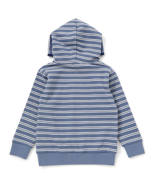 BeBe（ベベ）の「ミニウラケランダムボーダーフーディー（パーカー・キッズ・ブラック系その他/ブルー系その他・150cm/140cm/130cm/120cm）」の13枚目の写真