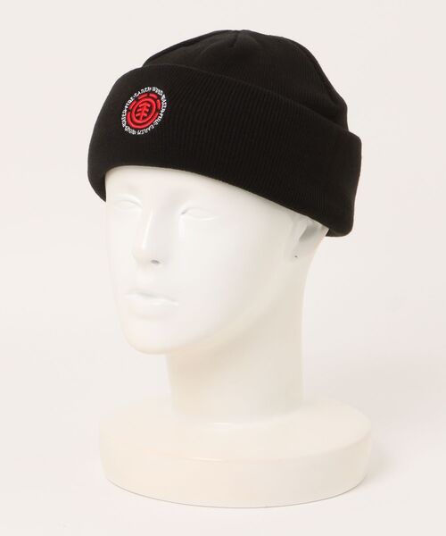 ELEMENT(エレメント)の「ELEMENT メンズ 2 WAY BEANIE ビーニー 【2025年秋冬モデル】/エレメントカフビーニー・ニットキャップ(ニットキャップ/ビーニー・メンズ・オレンジ/グレー/ブラック・FREE)」の1枚目の写真
