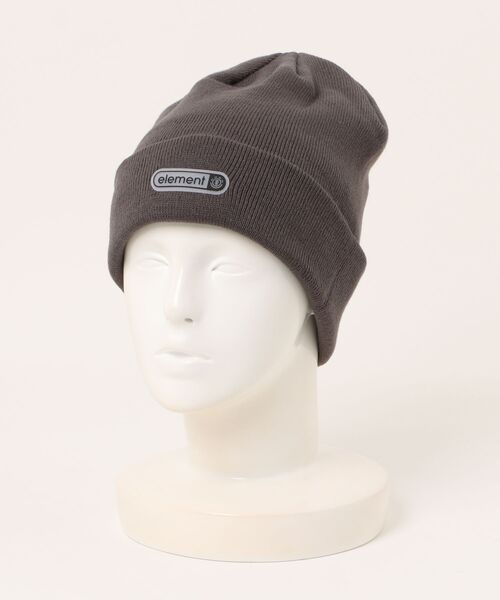 ELEMENT(エレメント)の「ELEMENT メンズ 2 WAY BEANIE ビーニー 【2025年秋冬モデル】/エレメントカフビーニー・ニットキャップ(ニットキャップ/ビーニー・メンズ・オレンジ/グレー/ブラック・FREE)」の5枚目の写真
