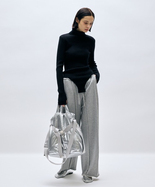 AIC.（エーアイシー）の「アウトシームスウェットパンツ（スウェットパンツ・レディース・グレー/ライトグレー/チャコールグレー・FREE）」の16枚目の写真