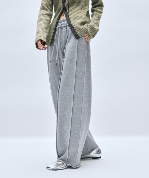 AIC.（エーアイシー）の「アウトシームスウェットパンツ（スウェットパンツ・レディース・グレー/ライトグレー/チャコールグレー・FREE）」の13枚目の写真