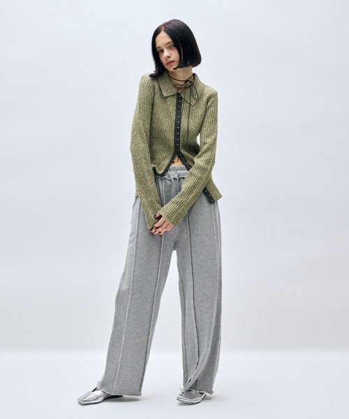 AIC.（エーアイシー）の「アウトシームスウェットパンツ（スウェットパンツ・レディース・グレー/ライトグレー/チャコールグレー・FREE）」の20枚目の写真