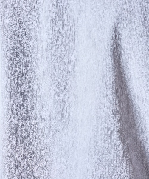 TETE HOMME（テットオム）の「ドライタッチ シュリンクストライプシャツブルゾン（ブルゾン・メンズ・ブラック/グレー・MEDIUM/X-LARGE/XX-LARGE/LARGE）」の12枚目の写真