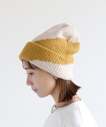 cepo | 配色パターン ニット帽(ニットキャップ/ビーニー)