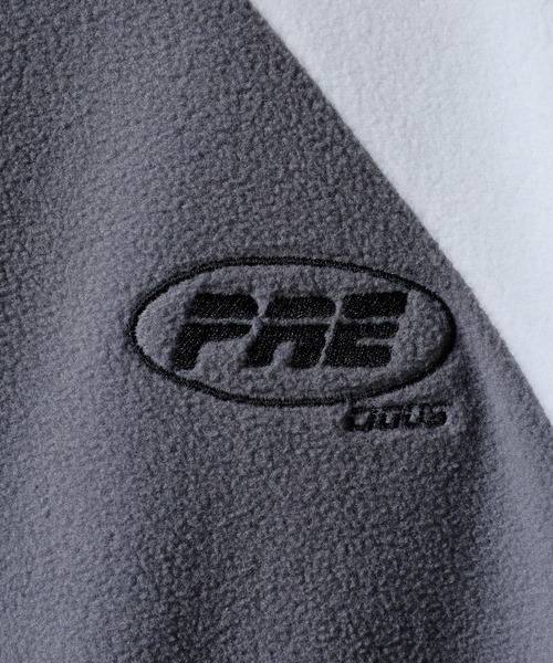 FUNALIVE(ファンアライブ)の「切替配色 ロゴ ワイド フリース ジャケット(ブルゾン・メンズ・ブラック/チャコールグレー/キャメル/アイボリー・M/LL/L)」の20枚目の写真