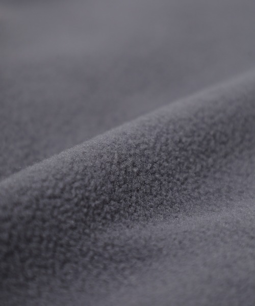 FUNALIVE(ファンアライブ)の「切替配色 ロゴ ワイド フリース ジャケット(ブルゾン・メンズ・ブラック/チャコールグレー/キャメル/アイボリー・M/LL/L)」の14枚目の写真