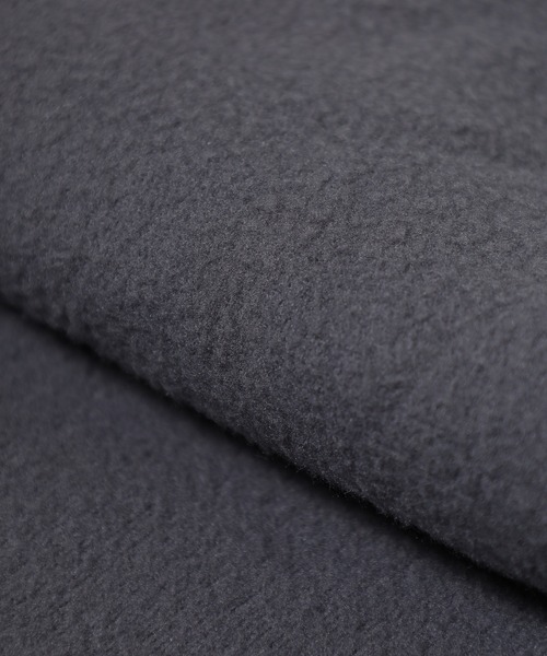 FUNALIVE(ファンアライブ)の「切替配色 ロゴ ワイド フリース ジャケット(ブルゾン・メンズ・ブラック/チャコールグレー/キャメル/アイボリー・M/LL/L)」の13枚目の写真