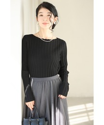 cawaii（カワイイ）の「骨格似合わせ 上半身スッキリニット（ニット/セーター）」