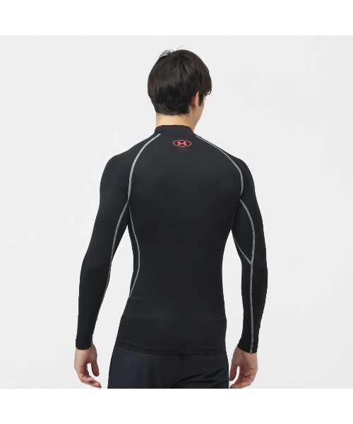 UNDER ARMOUR（アンダーアーマー）の「アンダーアーマー  UAコールドギアアーマー コンプレッション ノベルティ ロングスリーブ モックネック シャツ（シャツ/ブラウス・メンズ・ネイビー/ブラック・S/M/L/LL/3L）」の8枚目の写真