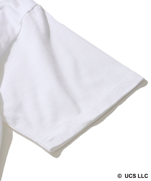 UCS（ユーシーエス）の「【E.T】 クルーネックーＴシャツ（Tシャツ/カットソー・メンズ・ブラック/ホワイト・MEDIUM/LARGE/X-LARGE）」の8枚目の写真